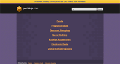 Desktop Screenshot of pandaloja.com